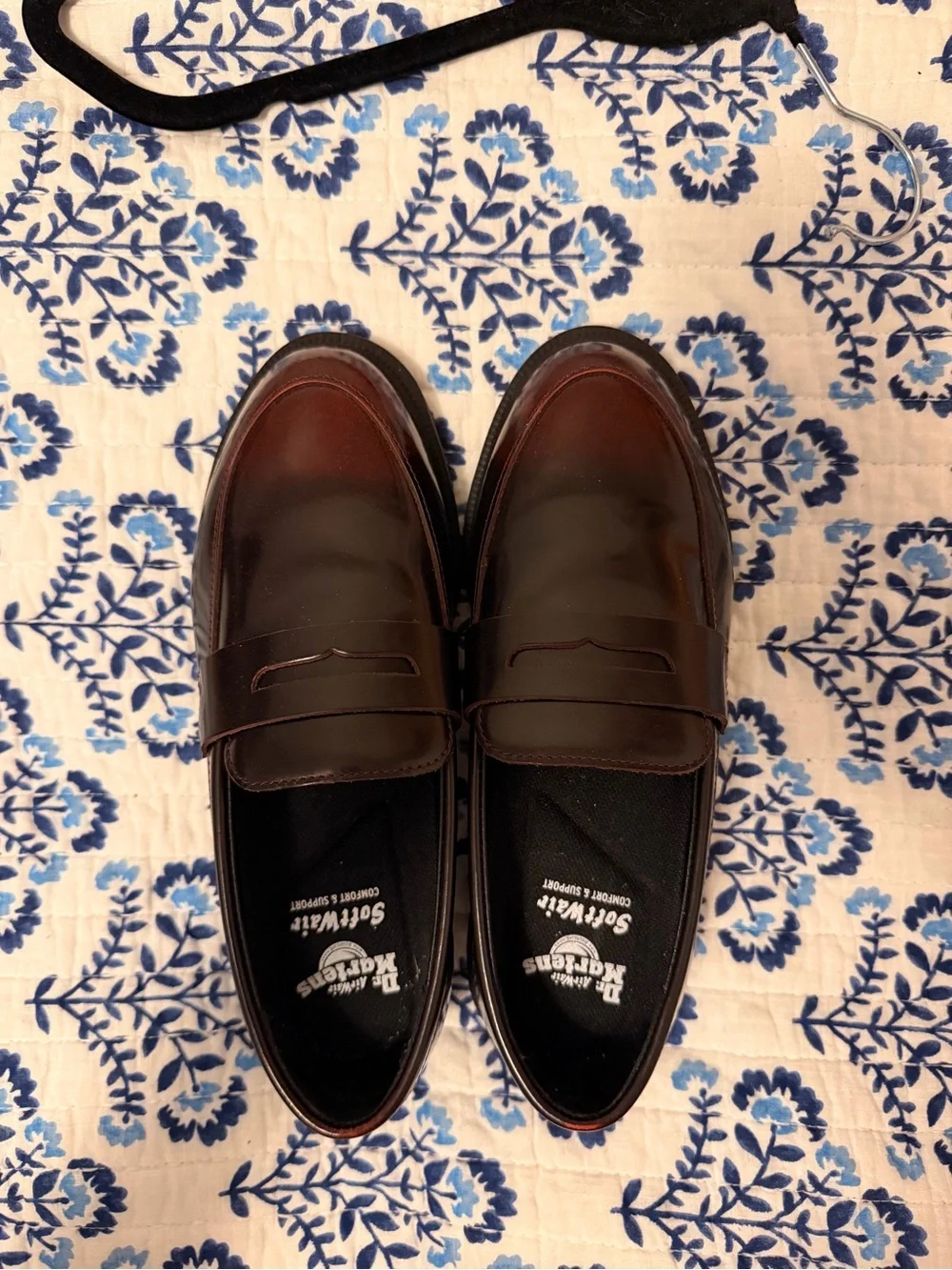 Like new dr martens brown loafers